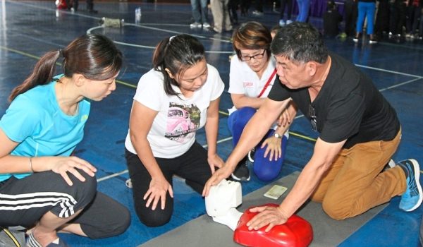 Responding well to CPR training